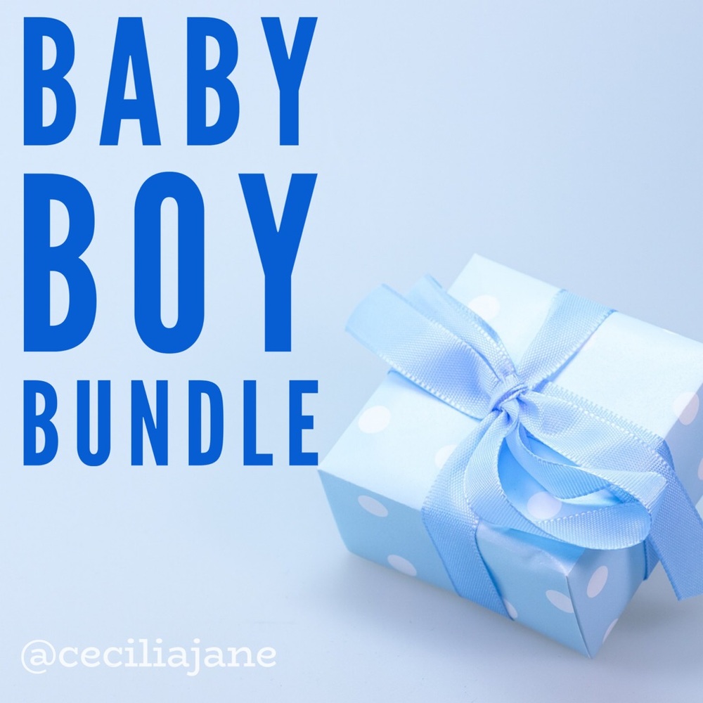 Surprise baby boy bundle